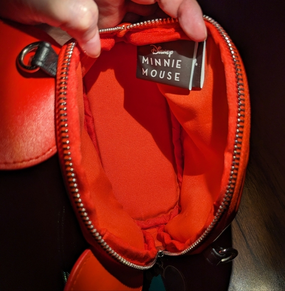 🩷Disney Peppermint Minnie Mouse Ears Purse - Picture 6 of 11